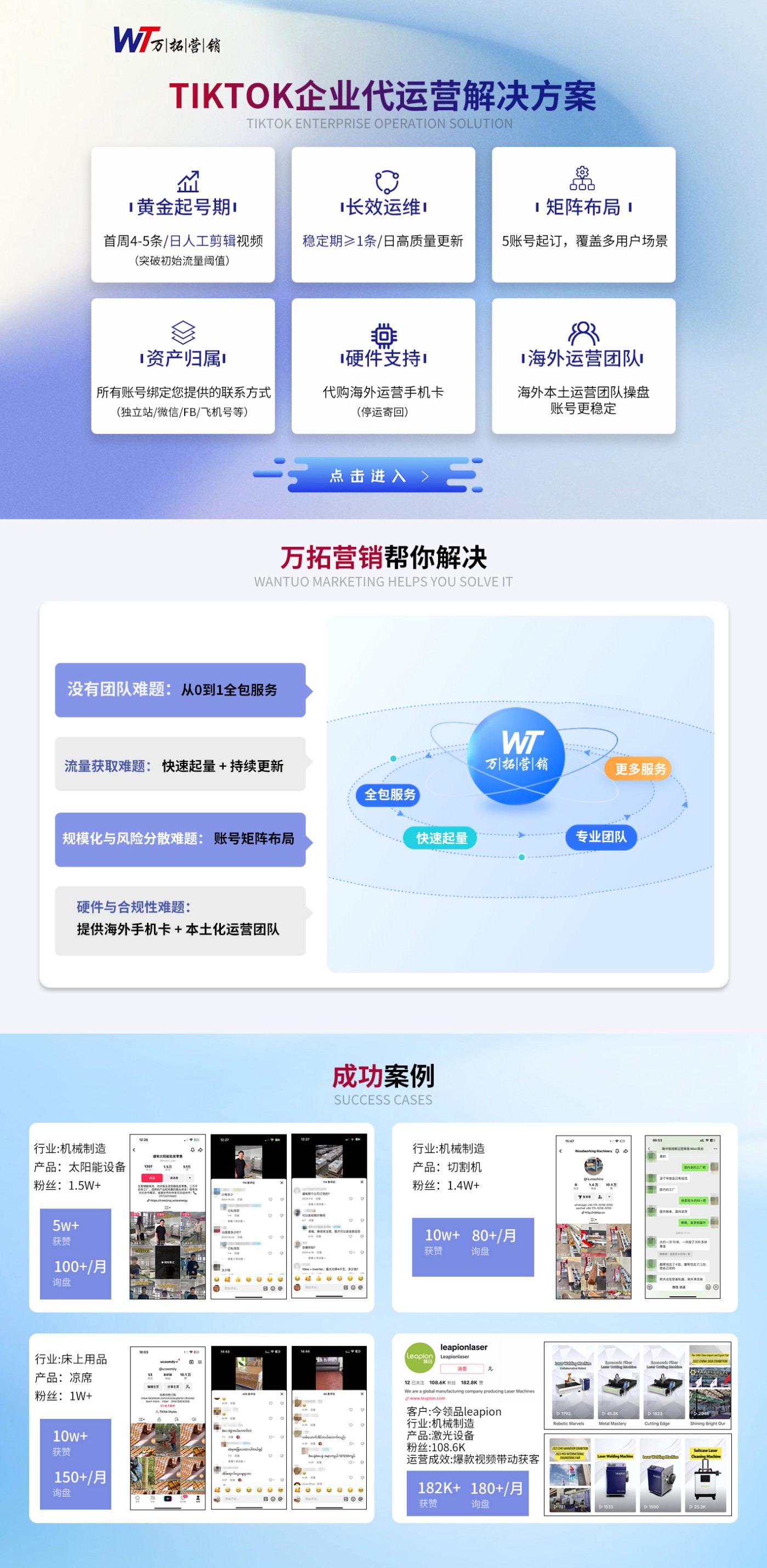 tiktok代运营服务
