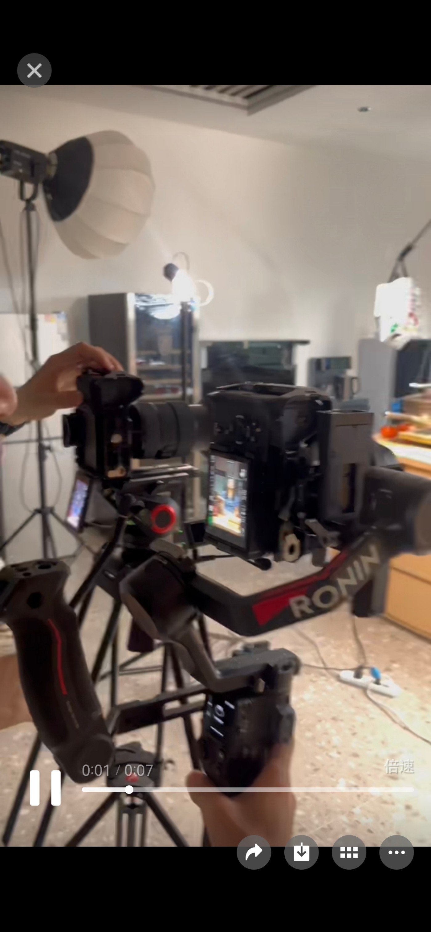 案例-短视频拍摄花絮